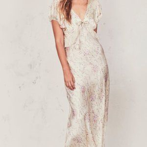 LoveShackFancy Lillian maxi dress gown - size 4